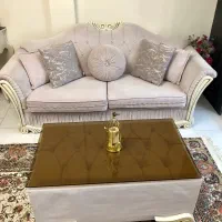 مبل راحتی ۷نفره در حد نو|مبلمان خانگی و میز عسلی|تهران, شارق|دیوار