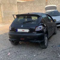 ۲۰۶ مدل۸۱ تصادفی|خودرو سواری و وانت|لنجان, |دیوار