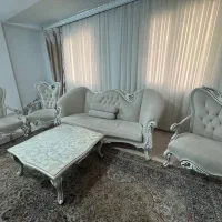 مبل استیل راش 9نفره با ناهار خوری 6نفره