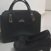 کیف وکفش ست چرم طبیعی مشهدکفش سایز۳۸