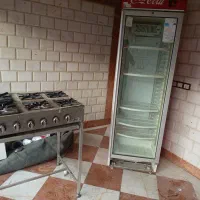 یخچال ایستاده آبگرمکن گازی گاز 6شعله