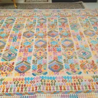 فرش نو فانتزی۹ متری و ۳ متری و  ۲ عدد پپادری|فرش|تهران, شمس‌آباد|دیوار