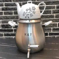 کتری قوری استیل کف چدن (خردکن قابلمه سرخکن چایساز)|قوری، کتری، قهوه‌ساز دستی|قم, سید معصوم|دیوار