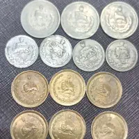 تعداد 13عدد سکه پهلوی دوم
