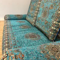 شاهنشین طرح ترمه آبی