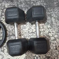 هالتر  صفحه و دمبل باشگاهی|تجهیزات ورزشی|اهواز, کیانپارس |دیوار