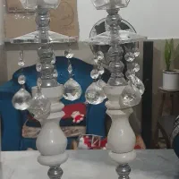 شمعدان کریستال ظروف بلور و گیلاس خوری
