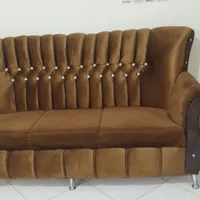 مبل پایه استیل کاملا سالم و در حد نو
