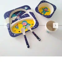 ظرف غذاخوری کودک بامبو