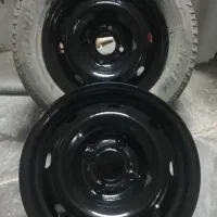 دو حلقه رینگ و لاستیک