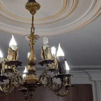 لوستر برنز سنگین وزن|لوستر و چراغ آویز|اسلام‌شهر, شهرک واوان|دیوار