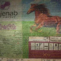 فرش خاکستری تمیز بدون سوختگی