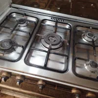 اجاق گاز فر دار تمام استیل