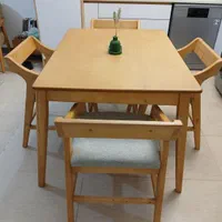 میز نهار خوری ۴ نفره با چوب نراد