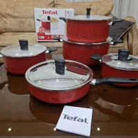 سرویس قابلمه تفال فرانسه قدیمی و اکبند