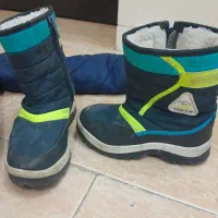 کاپشن و چکمه تا ۵ سال قابل استفاده|کفش و لباس بچه|آمل, |دیوار