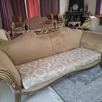 فروش مبل 7 نفره و میز ناهار خوری به دلیل مهاجرت|مبلمان خانگی و میز عسلی|شیراز, شهرک گلستان شمالی|دیوار