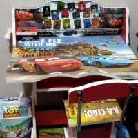 ست میز تحریر و صندلی وکمد وویترین وتخت|تخت و صندلی بچه|رودسر, |دیوار