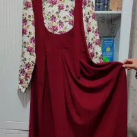 پیراهن مانتویی کرواتی سایز 40برنده نورا درحد نو