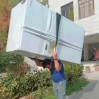 باربری(نیایش بار) کامیونت کارگر بسته بندی چیدمان