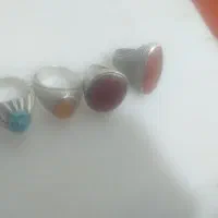 ۵عدد انگشتر نقره|جواهرات|خمینیشهر, |دیوار