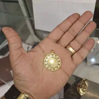 پلاک طلا سالم با فاکتور جداگانه
