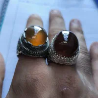 انگشتر عقیق و چشم ببر