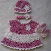 لباس های قلاب بافی به دلخواه خودتون|کفش و لباس بچه|کرمان, |دیوار