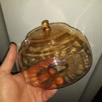 نفت دان عسلی پیازی چراغ نفتی قدیمی|لامپ و چراغ|تبریز, |دیوار