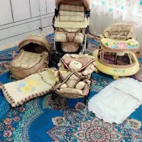 کالسکه کیف‌بچه رورئک کیسه خواب لباس بچه تشک لالای