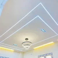 نقاشی واجرای کناف ابزار پیش ساخته نصب کاغذدیواری