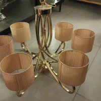 سه عدد لوستر استیل