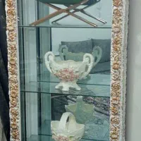 ست زیبای آینه و بوفه و ساعت