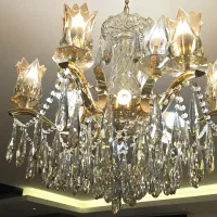 فروش لوستر|لوستر و چراغ آویز|اصفهان, باغ گلها|دیوار