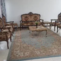 مبل استیل و میز ناهار خوری