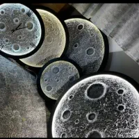 تابلو برجسته ماه|تابلو، نقاشی، عکس|تهران, جوادیه تهرانپارس|دیوار