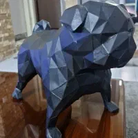 مجسمه سرامیکی مشکی