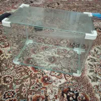 اکواریوم شرکتی شیشه خم و یک عدد شیشه ده میل