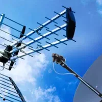 نصب آنتن مرکزی،ثابت،گردان