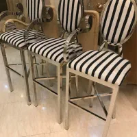 سه عددصندلی کلاسیک وارداتی  مدرن لاکچری اپن جزیره