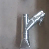 لوله هواکش ۳ لایه خرطومی فلکسی فلکسیبل کانالسازی|کولر گازی و فنکوئل|فردیس, منظریه|دیوار