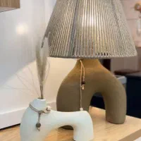 لوستر و آباژور مکرومه *گالری شیرازلوکس*|چراغ خواب و آباژور|مرودشت, ژیان|دیوار