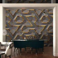 حراج کاغذدیواری پوستر سه بعدی پرده زبرا|خدمات پیشه و مهارت|مشهد, کلاهدوز|دیوار