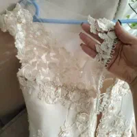 لباس عقد لباس مجلسی گن دوزی شده