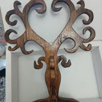 آویز جواهر چوبی