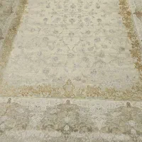 فرش گل ابریشم