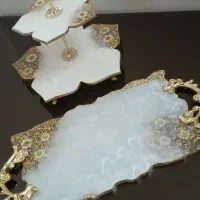 هدیه روز مادر ظروف پذیرایی رزینی