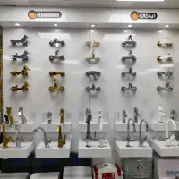 روشویی ۰۰۵ روکار ۶۰×۴۰ چوبی سفید با سنگ سفید|لوازم سرویس بهداشتی|کرج, گلشهر|دیوار