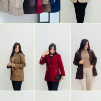 کت تک با پارچه شنل