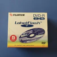 خام اصلی همراه قاب برند سونی فوجی فیلم DVD
